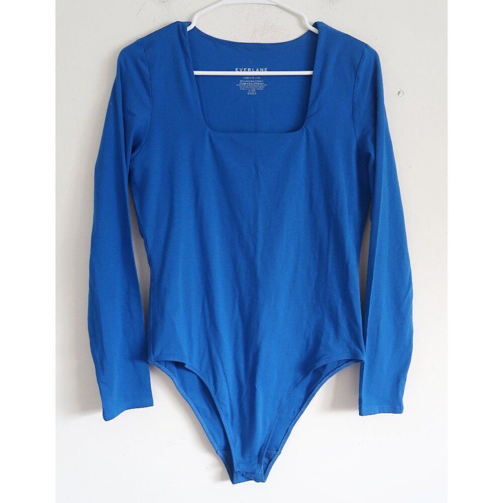 Everlane Blue Leotard NWT - Size Large